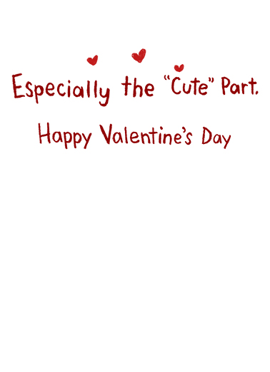 Meet-Cute Valentine's Day Card Inside