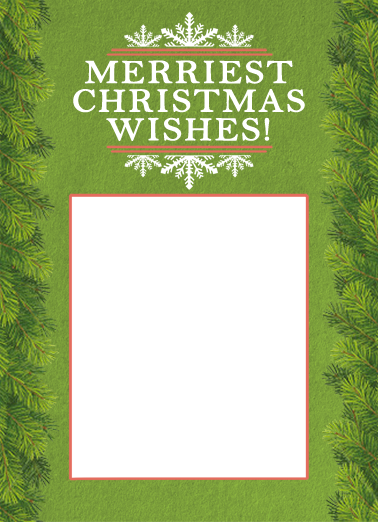 Merriest Christmas Christmas Card Cover