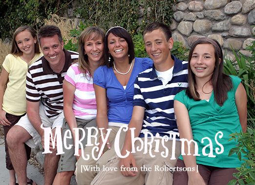 Merry Christmas Full  Ecard Cover