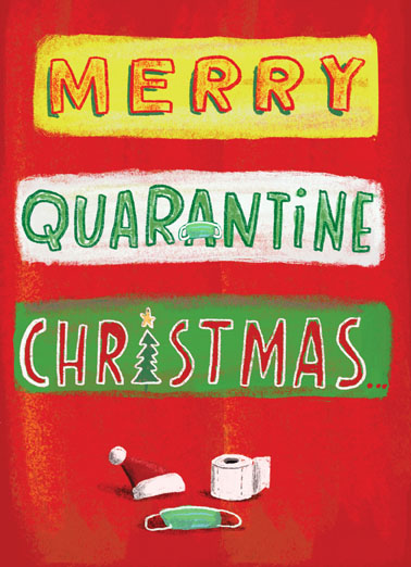 Merry Quarantine Christmas Christmas Ecard Cover