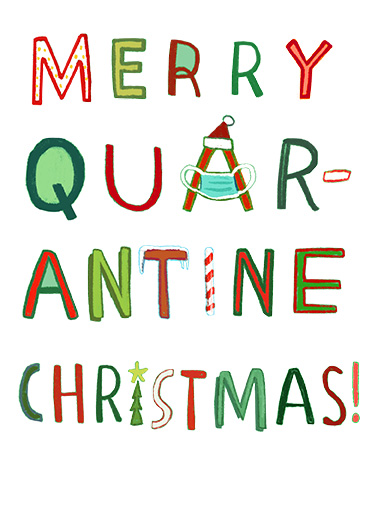 Merry Quarantine Quarantine Ecard Cover