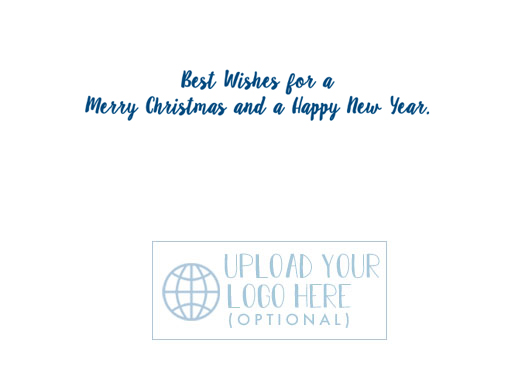 Merry and Happy Christmas Card Inside