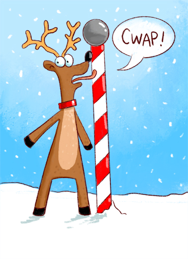 Mewwy Chwisthmath Christmas Ecard Cover