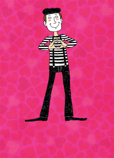 Mime (LV) For Any Time Ecard Cover