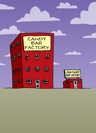 Mini Candy Funny Ecard Cover