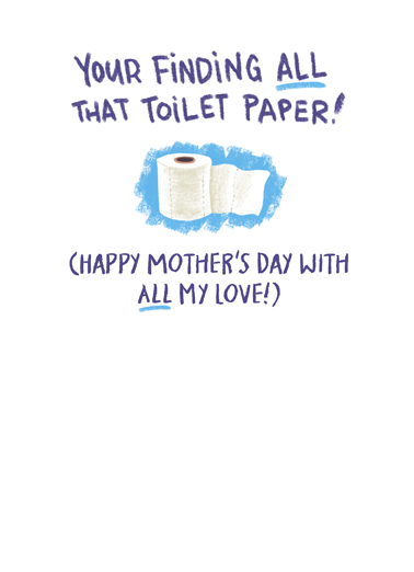 Mom Found TP From Son Ecard Inside