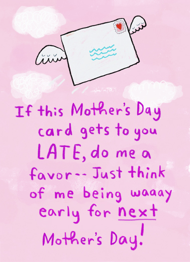 Mom Little Late Tim Ecard Cover