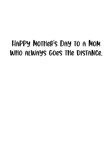 Mom Marathon For Mom Ecard Inside