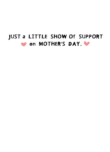 Mom Support Groups Mother's Day Ecard Inside