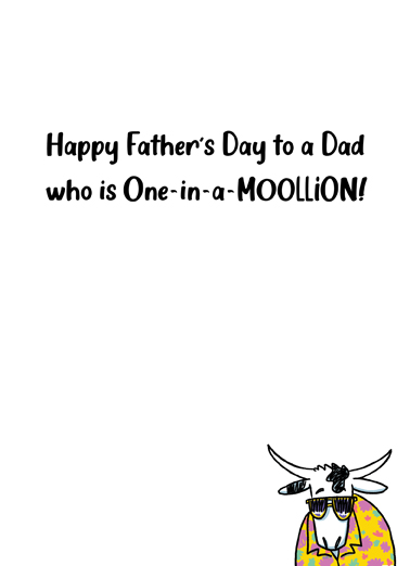 Moolian Dad Dad Jokes Card Inside