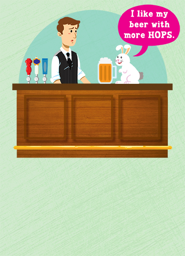 More Hops Cartoons Ecard Cover