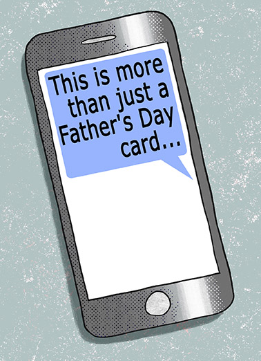 More Than Just FD For Dad Ecard Cover