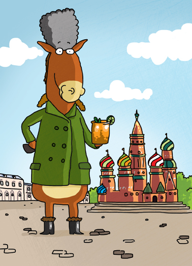 Moscow Mules Cartoons Ecard Cover