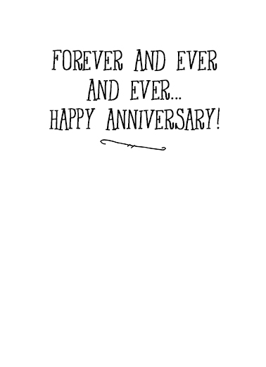 Most Favorite Anniversary Ecard Inside