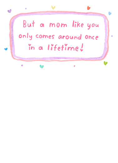 Mothers Day Once a Year Uplifting Cards Ecard Inside