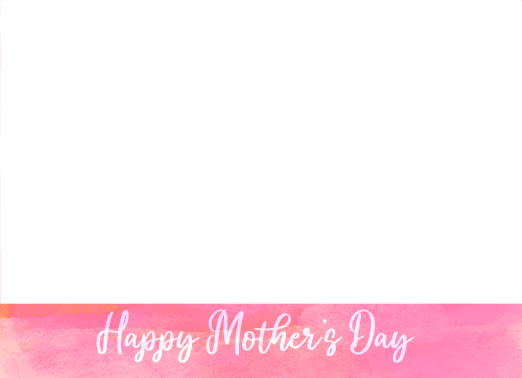 Mothers Day Photo Horiz  Card Cover