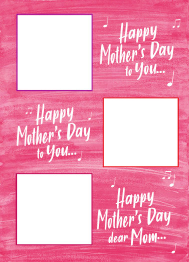 Mothers Day Song  Card Cover