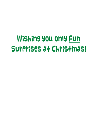 Mrs Claus Naughty List Christmas Card Inside