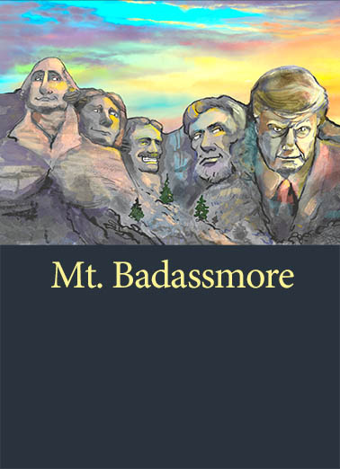 Mt Badassmore Birthday Ecard Cover