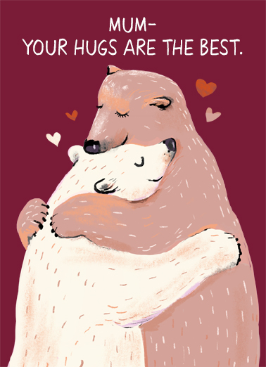 Mum Hug  Ecard Cover