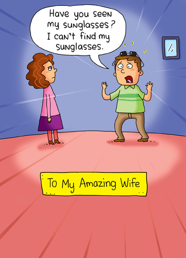 My Sunglasses Cartoons Ecard Cover