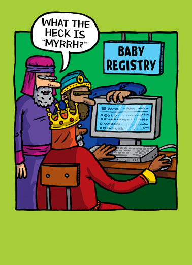 Myrrh Funny Ecard Cover