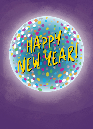 NYE BALL  Ecard Cover