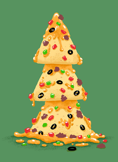 Nacho Christmas - Funny Christmas Card to personalize and send.