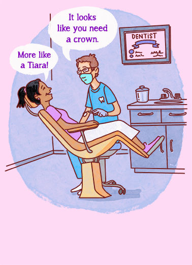 Need Tiara MD Humorous Ecard Cover