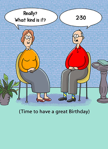 New Hearing Aid Birthday Card Inside