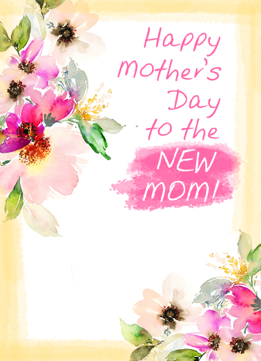 New Mom MD Sweet Ecard Cover