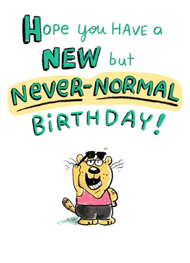 New Not Normal  Ecard Cover