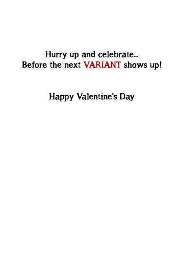 New Variant VAL Pandemic Card Inside