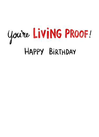 New York Proof Birthday Ecard Inside