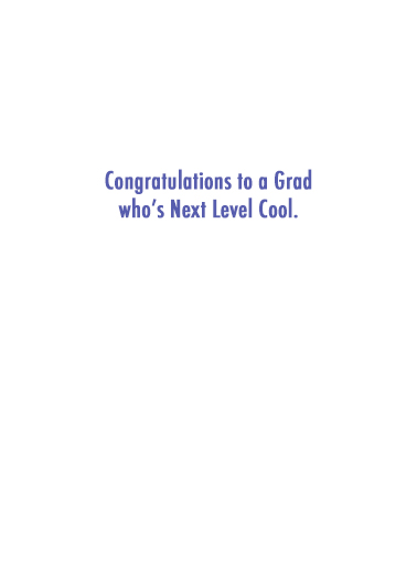 Next Level Grad 5x7 greeting Ecard Inside