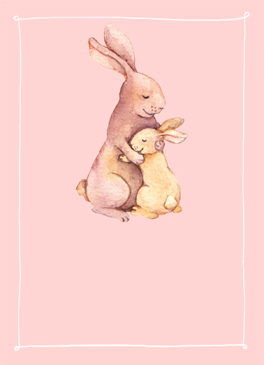 No Bunny Like Mom Easter Ecard Cover