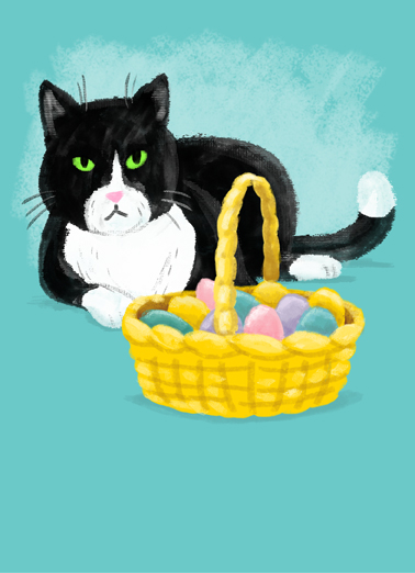 No Easter Bunny From the Cat Card Cover