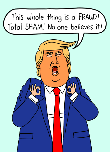 No One Believes Funny Political Ecard Cover