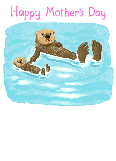 No Otter Mother's Day Card Cover