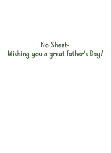 No Sheet Dad Quarantine Ecard Inside