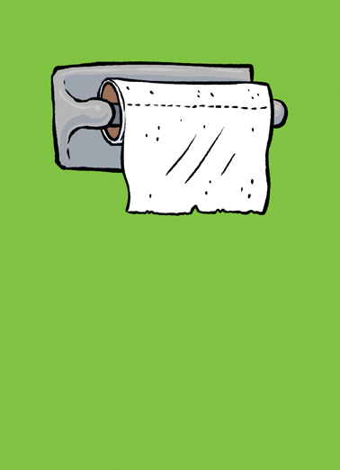 No Sheet Okay Illustration Ecard Cover