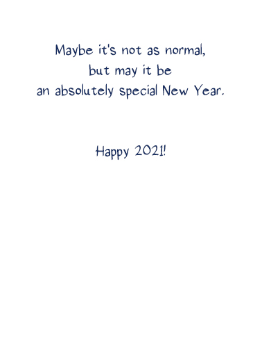 Normal New Year Tim Card Inside