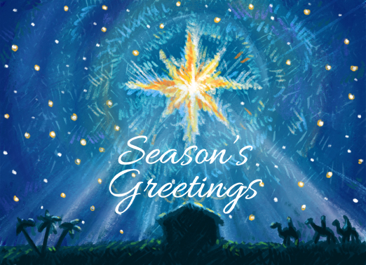 North Star CF Christmas Wishes Ecard Cover