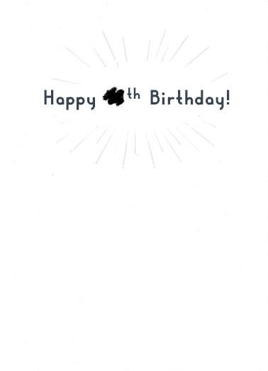Not Counting Anymore Tim Card Inside