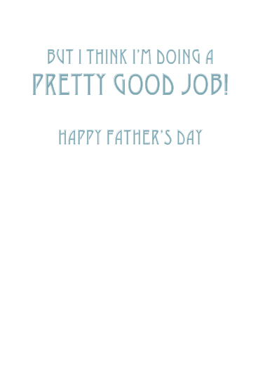 Not Easy Dad World's Best Dad Card Inside