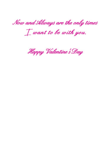 Now Always Photo Valentine's Day Ecard Inside