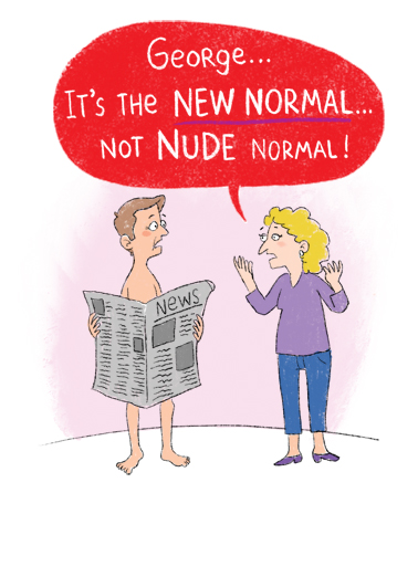 Nude Normal VAL Quarantine Ecard Cover