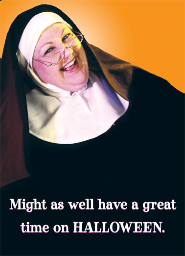 Nun Advice  Card Cover