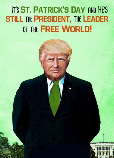 OCrap President Donald Trump Ecard Cover
