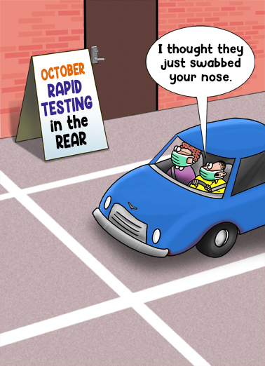 October Testing Quarantine Ecard Cover